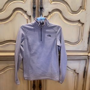 Thin light purple The North Face woman’s fleece size Small